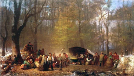 Le sucrage au camp, 1864-66